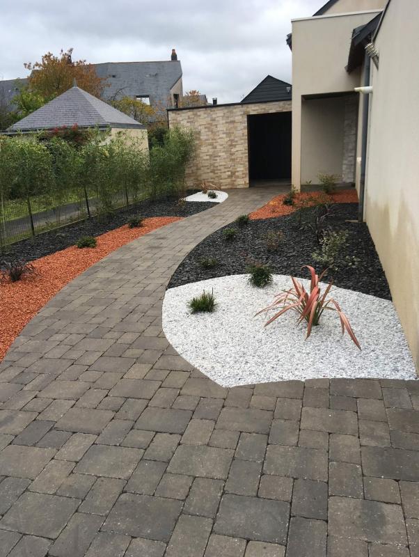 Pavage par professionnel pavage jardin maine-et-loire
