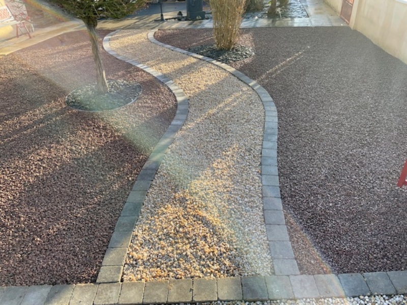 allee paysagiste près d'Angers