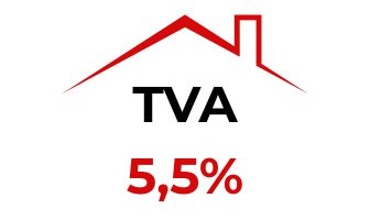 TVA réduite 5,5% TVA réduite 5,5%